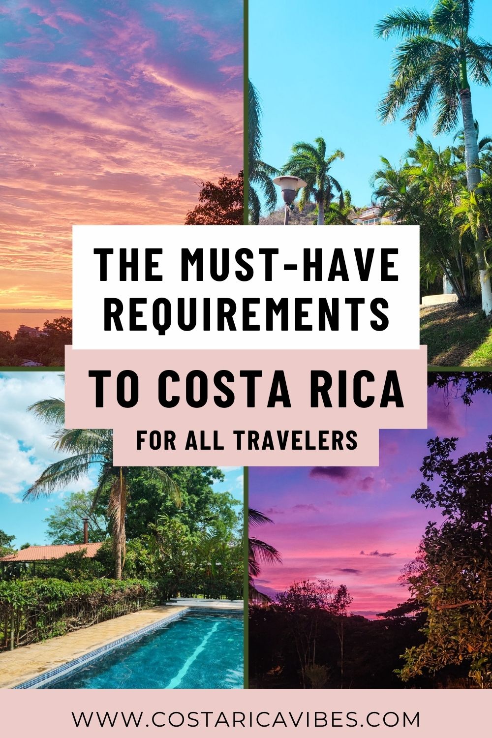 costa rica tourist requirements