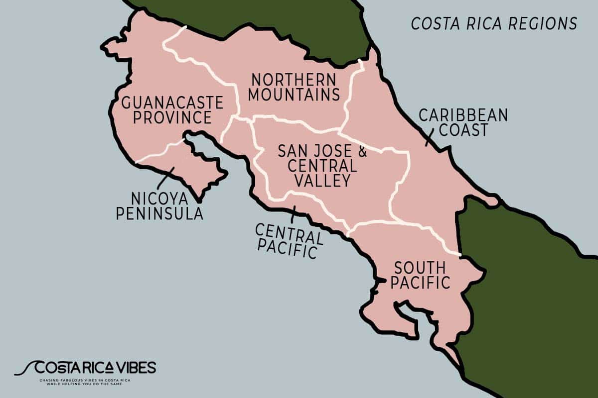 Costa Rica no mapa mundial: onde ficaCosta Rica no mapa mundial: onde fica  